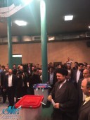  عکس| سیدحسن خمینی رأی داد /وزیر بهداشت با لباس جراحی پای صندوق رفت/حضور آملی لاریجانی در انتخابات 