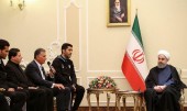 کی روش خطاب به روحانی: پیروزی ما درست پس از پیروزی شما بود / پشتیبانمان باشید 