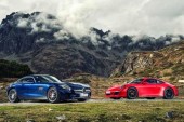  دوئل پورشه ۹۱۱ و مرسدس AMG-GT +عکس