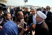 روحانی وارد نیویورک شد / رییس جمهور در فرودگاه جان. اف. کندی: می خواهیم تعامل گسترده با جهان داشته باشیم 