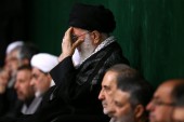 برگزاری مراسم عزاداری شب عاشورای حسینی (ع) در حضور رهبر معظم انقلاب 