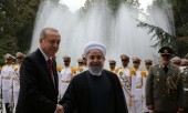 استقبال رسمی روحانی از اردوغان در کاخ سعدآباد، امروز چهارشنبه ١٢ مهر... (تصاویر) 