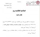 نماد معاملاتی ریشمک تغییر یافت!!!
