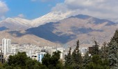 آسمان آبی تهران، امروز شنبه ۴ آذر ٩۶ (تصاویر) 