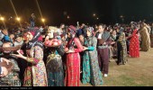 پاسداشت مراسم کهن شب یلدا توسط زلزله زدگان استان کرمانشاه