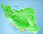بارش برف و باران در برخی مناطق کشور/ آسمان تهران نیمه ابری است+ جدول