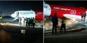 سانحه برای یک فروند هواپیمای مسافربری در فرودگاه مشهد 