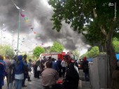 آتش سوزی در بازار تهران؛ همین حالا (تصاویر) 