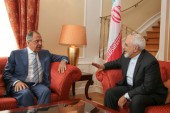 ظریف پیش از نشست برجام، با لاوروف دیدار کرد