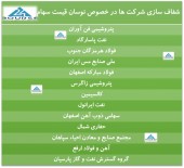 شفاف سازی چند شرکت در پی نوسان قیمت سهام
