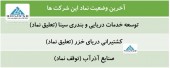 آخرین وضعیت نماد این شرکت ها منتشر شد