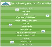 شفاف سازی از چند شرکت در خصوص نوسان قیمت سهام