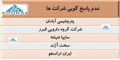 این شرکت ها پاسخ گو نبودند