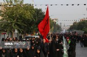 پیاده روی جا ماندگان اربعین حسینی در تهران 