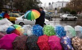 باران پائیزی؛ ظهر امروز؛ تهران 
