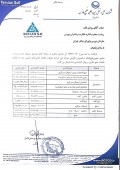 توضیحات  حمل ونقل بین المللی خلیج فارس در خصوص جزئیات طبقه دارایی های تجدید ارزیابی شده