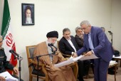 (تصاویر) جلسه ویژه بررسی وضعیت مناطق سیل زده در حضور رهبر معظم انقلاب 
