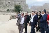 مدیر عامل بانک ملت در مناطق سیل زده استان لرستان 
