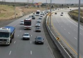 انسداد ۸ ساعته آزادراه خلیج فارس در مسیر قم – تهران