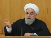 روحانی: ۱۶ تیر سطح ‎غنی سازی ما دیگر ۳.۶۷ درصد نخواهد بود؛ هر مقدار دلمان خواست بالا می‌بریم / اگر می‌خواهید اظهار تأسف بکنید از همین حالا ابراز تأسف بفرمایید