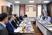 بازدید عضو هیات مدیره بانک ملت از شرکت نفت و گاز سیه فام (تصاویر) 