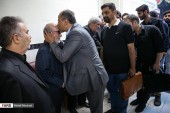 مراسم یادبود مرحوم مهدی شادمانی خبرنگار با سابقه ورزشی (تصاویر) 