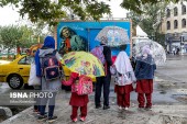 باران پاییزی در تهران؛ امروز ٣٠ مهر (تصاویر) 