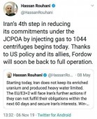 روحانی: سایت فردو به زودی به طور کامل فعالیت می‌ کند 