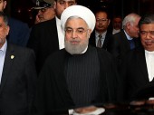 روحانی: برای بحث با آمریکا بر سر مسائل‌مان مشکلی نداریم/ البته آن ها باید از مسیر خطایی که در این یک سال و نیم رفتند برگردند