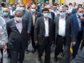 راه اندازی خط رباتیک تمام اتوماتیک رنگ در پلاسکوکار سایپا با حضور سرپرست وزارت صمت