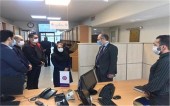 بازدید معاون فناوری اطلاعات بانک ایران زمین از مرکز ارتباط با مشتریان