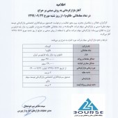 بازارگردان شرکت آلومتک مشخص شد