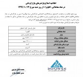 پارامتر های بازارگردانی «گکوثر» تغییر یافت