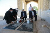 حضور مدیرعامل شرکت نفت ایرانول و هیات همراه در یادمان شهدای غواص خرمشهر