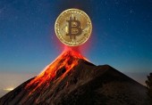 اولین استخراج بیت‌کوین با انرژی آتش‌فشان‌ها